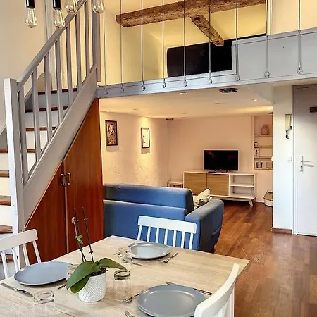 Charming Mezzanine - Historic District - Les Freres De La Loc' 公寓